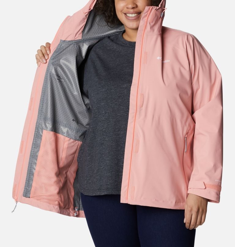 Jachete Shell Columbia Earth Explorer Dama Corai | Plus Size GMM189S7Q